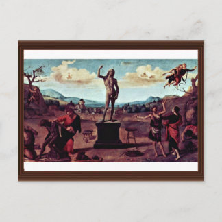 The Myth Of Prometheus Painting Sequence Of Five P Postcard