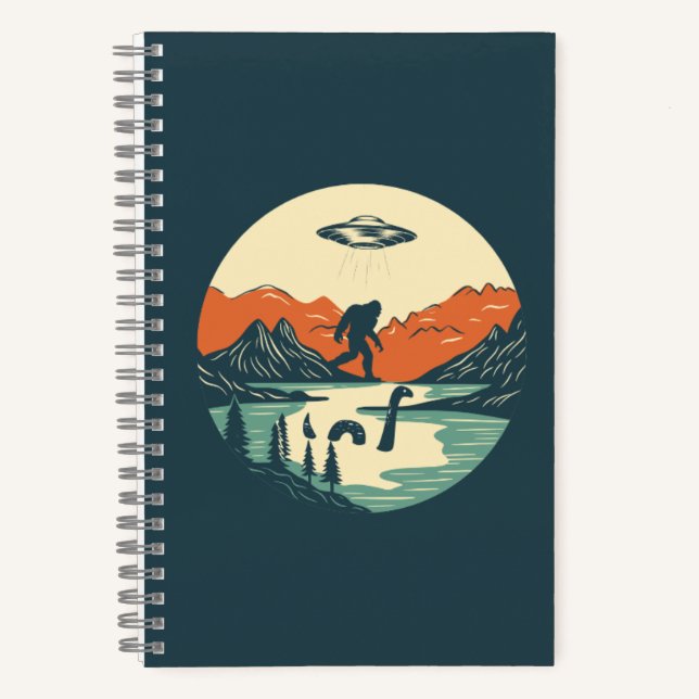 The Mythical Backdrop Notebook (Front)