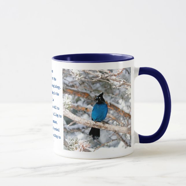 The Mythological Steller's Jay Mug (Right)
