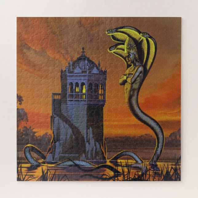 The Naga-King (colour litho) Jigsaw Puzzle (Horizontal)