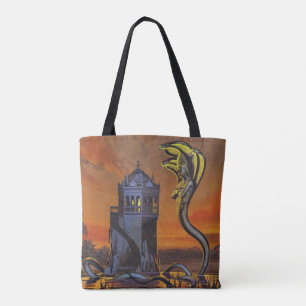 The Naga-King (colour litho) Tote Bag