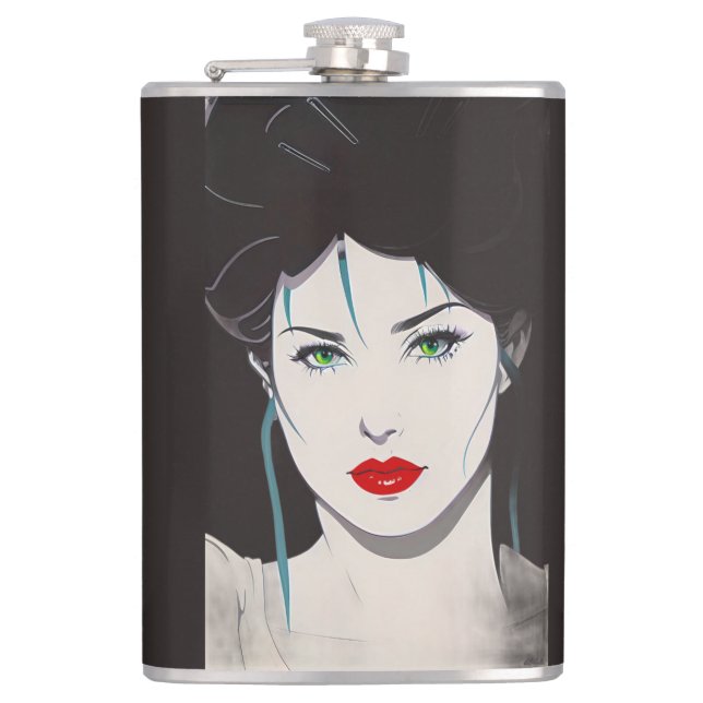 The Nagelesque Hip Flask (Front)
