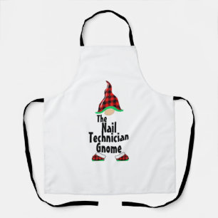 The Nail Technician Gnome   Apron