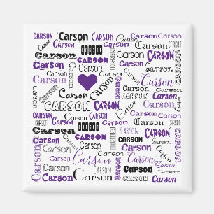 The Name Carson Magnet