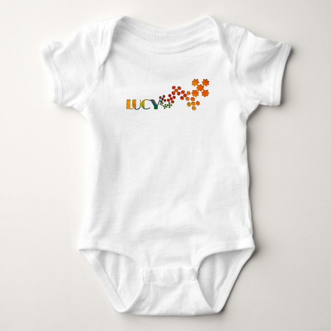 The Name Game - Lucy Baby Bodysuit (Front)