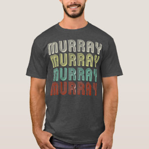 The Name Is Murray In Funny Retro Vintage Disco T-Shirt