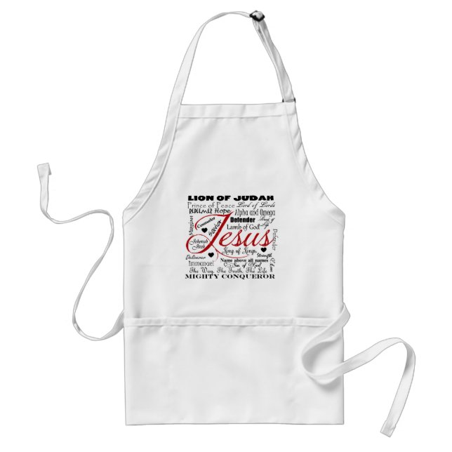 The Name of Jesus Standard Apron (Front)