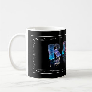 The Name Ralph in 3D Lights (Photograph) Coffee Mug