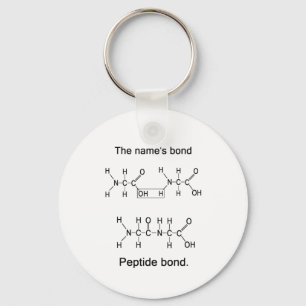 The name's bond, peptide bond key ring