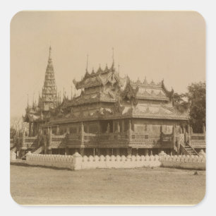 The Nan-U Human-Se, Shwe-Kyaung Square Sticker