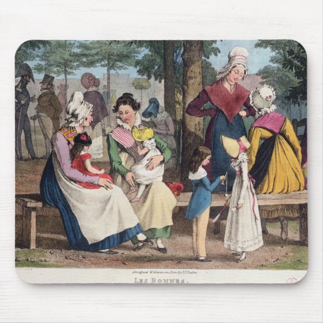 The Nannies, 1820 Mouse Mat (Front)
