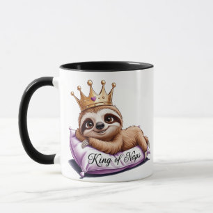 The Nap King - A Classy Sloth! Mug