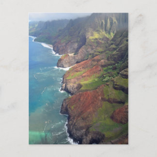 The Na'Pali Coast - Island of Kauai, Hawaii Postcard