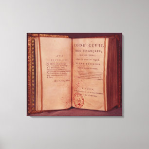 The Napoleonic Code Canvas Print