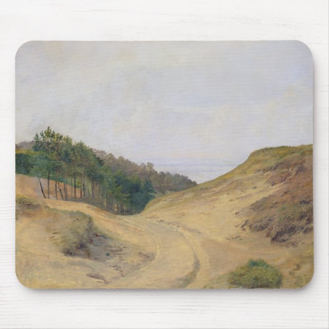 The Narrow Pass at Blankenese, 1840 Mouse Mat (Front)