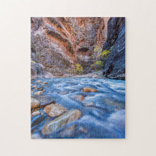 The Narrows Of The Virgin River In Autumn 3 Jigsaw Puzzle
