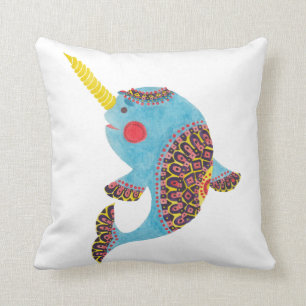 The Narwhal Cushion