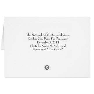 The National AIDS Memorial Grove Golden Gate Park