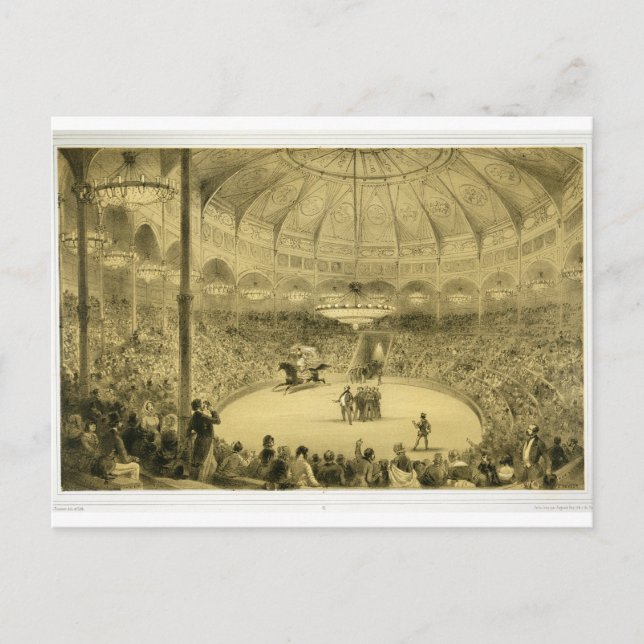 The National Circus, published by Auguste Bry (lit Postcard (Front)