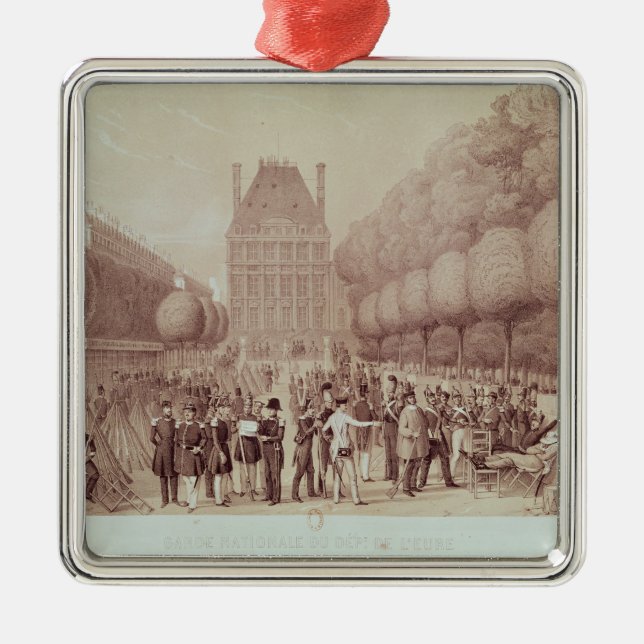 The National Guard Metal Tree Decoration (Front)