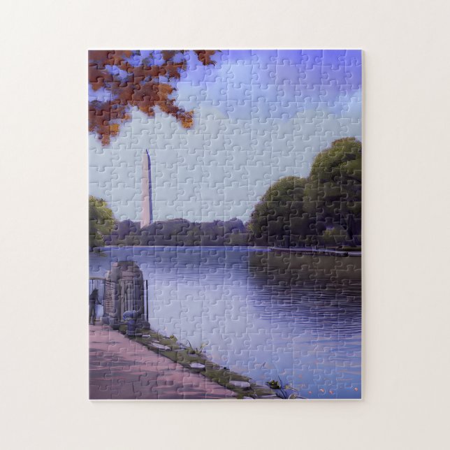 The National Monument in Washington D.C.  Jigsaw Puzzle (Vertical)