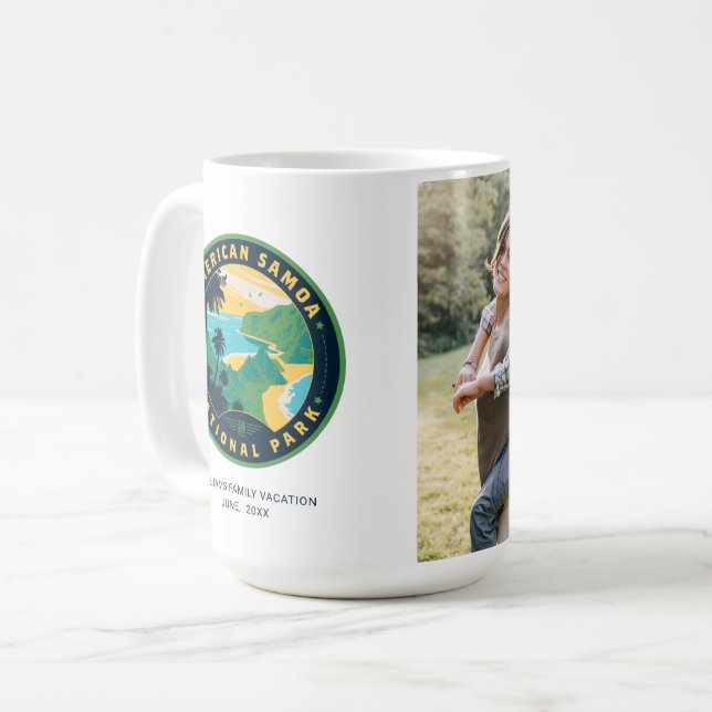The National Park of American Samoa Coffee Mug (Front Left)