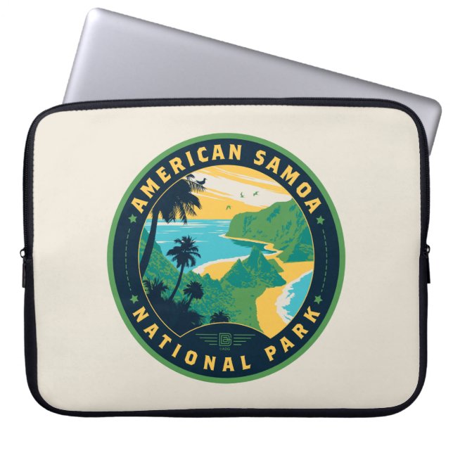 The National Park of American Samoa Laptop Sleeve (Front)