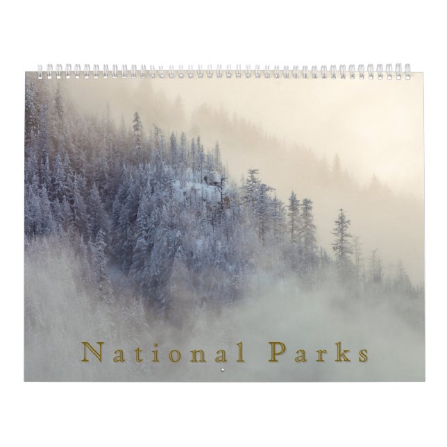 The National Parks  Calendar (Cover)