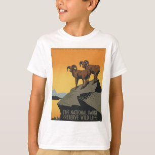 The national parks preserve wild life T-Shirt