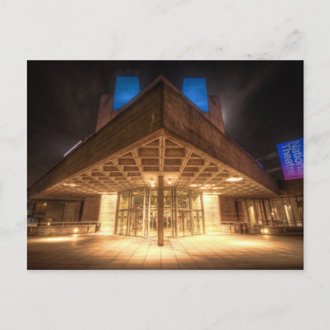 The National Theatre, London's Southbank Postcard (Front)