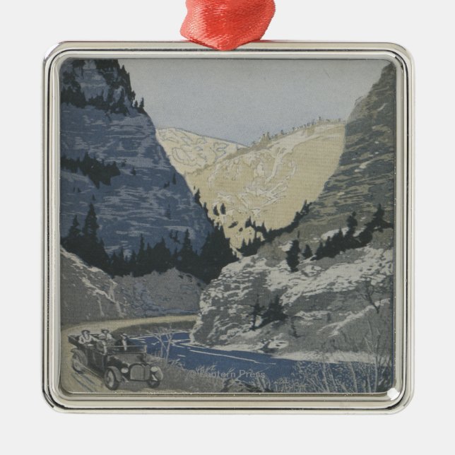 The Nation's Playground Metal Tree Decoration (Front)