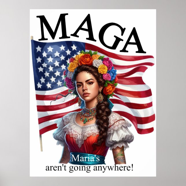 The Native American_ Mexican Heritage Fusion_Maria Poster (Front)