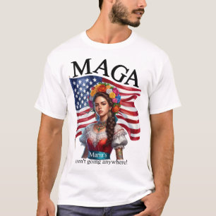 The Native American_ Mexican Heritage Fusion_Maria T-Shirt