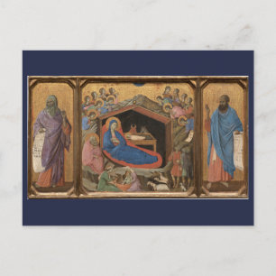 The Nativity 1308   Blue Beach Song™ Postcard