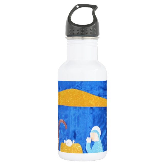 The Nativity 532 Ml Water Bottle (Front)