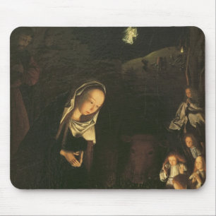 The Nativity at Night Mouse Mat