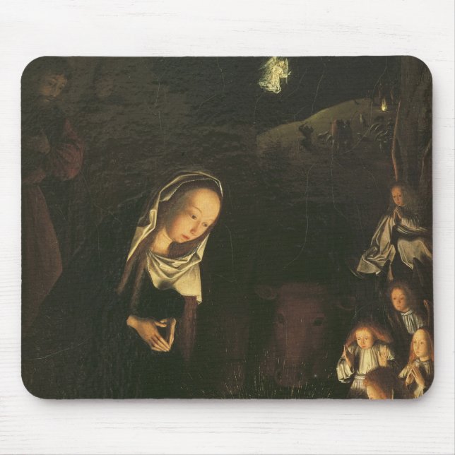The Nativity at Night Mouse Mat (Front)