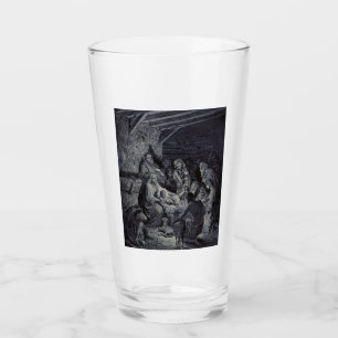 The Nativity by Gustave Doré Premium Victorian Ink Glass