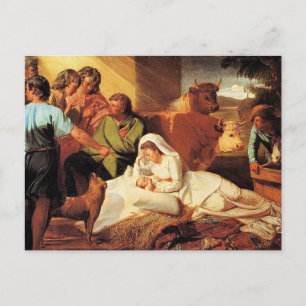 The Nativity by John Singleton Copley Postcard