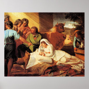 The Nativity by John Singleton Copley Poster