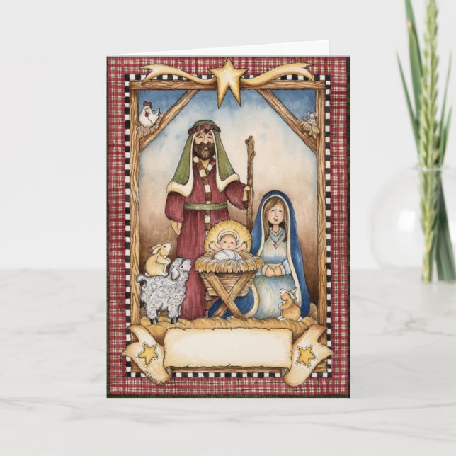 The Nativity Christmas Card (Front)