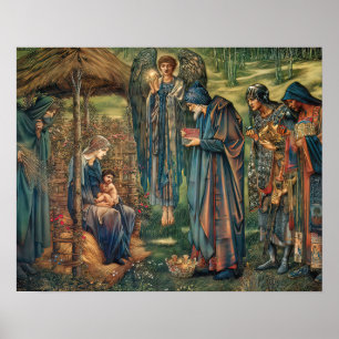 The Nativity Christmas Jesus Adoration Advent Jone Poster