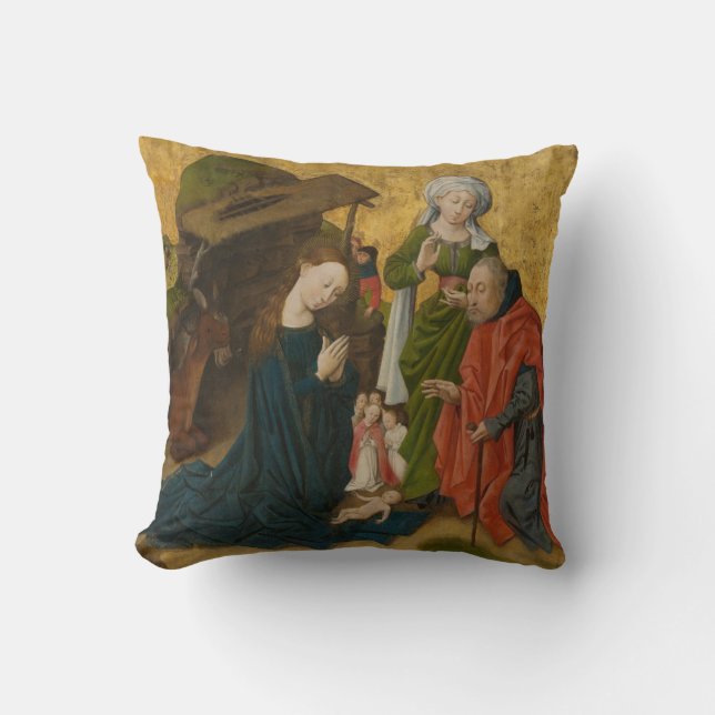 The Nativity, circa 1460 Cushion (Front)
