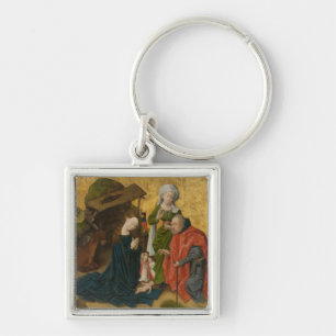 The Nativity, circa 1460 Key Ring