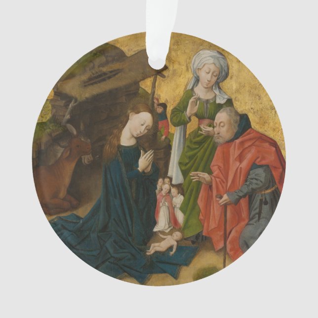 The Nativity, circa 1460 Ornament (Front)