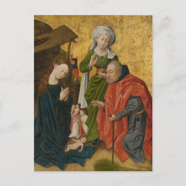 The Nativity, circa 1460 Postcard (Front)