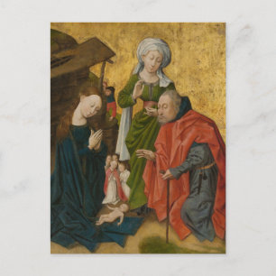 The Nativity, circa 1460 Postcard