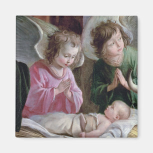 The Nativity, from the Buxtehude Altar, 1400-10 Magnet
