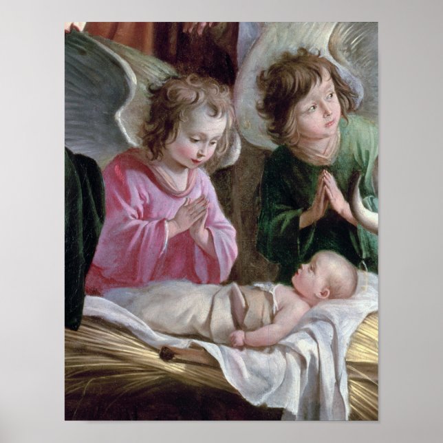 The Nativity, from the Buxtehude Altar, 1400-10 Poster (Front)