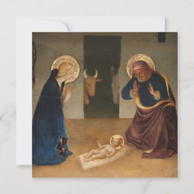 The Nativity  Holiday  Card (Front)